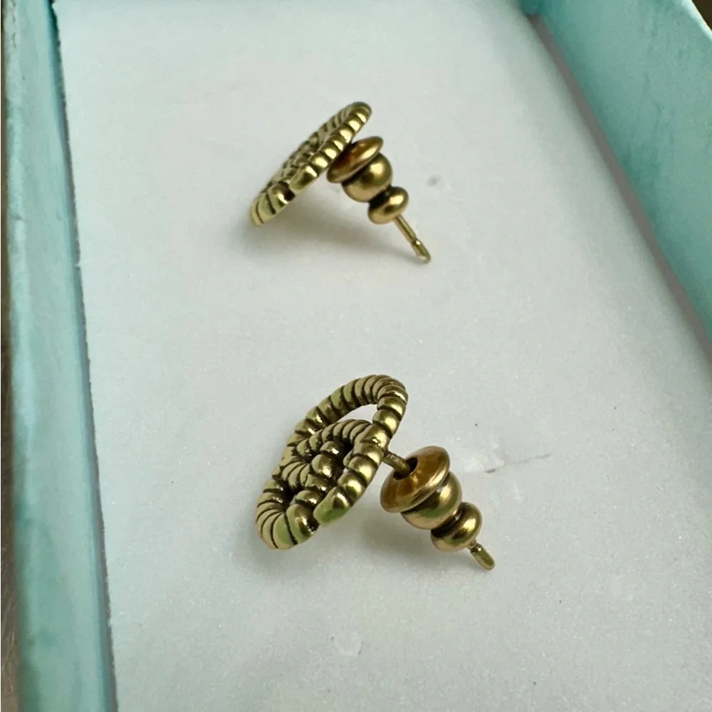 Letter Earrings NWOT